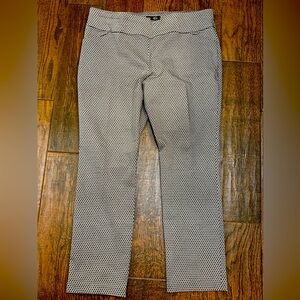 Women’s Pull On Casual Pants Stretch Cotton Polyester Spandex Size 18